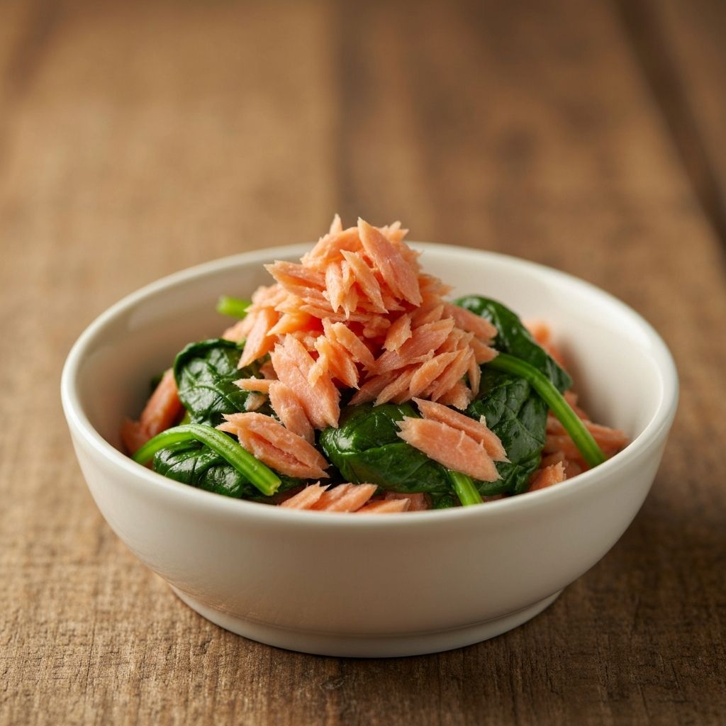 Salmon & Spinach Bowl