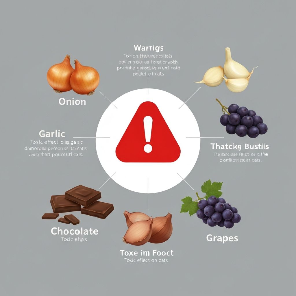 Toxic Foods for Cats: The Complete List Every Owner Must Know